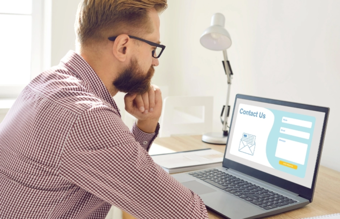 formulaire de contact WordPress