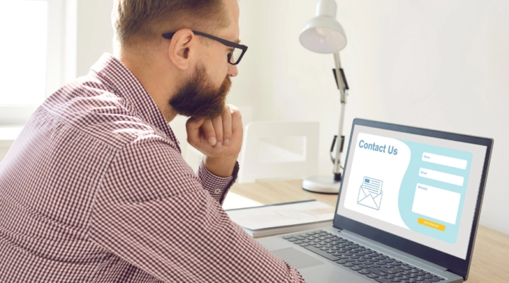 formulaire de contact WordPress