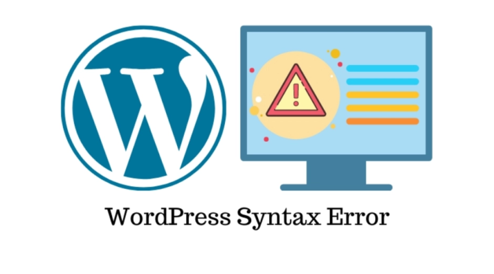 syntax error WordPress